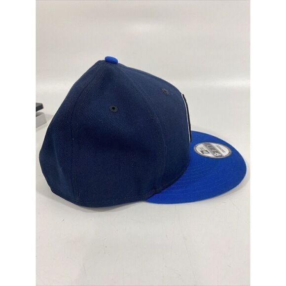 9Fifty New Era Dallas Mavericks Two Tone SnapBack Cap Hat Blue Navy - Picture 5 of 10
